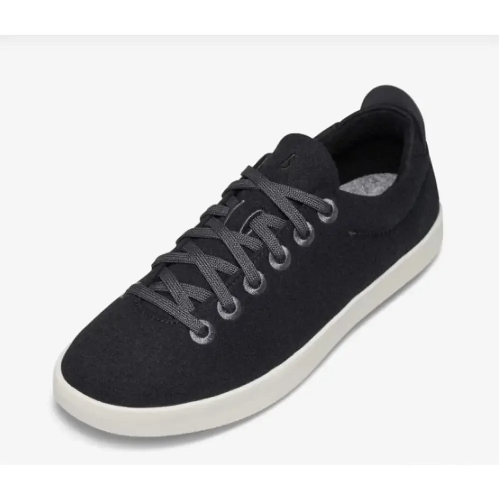 Allbirds WP Wool Pipers Black‎ And White Wool Washable Sneakers Size 9